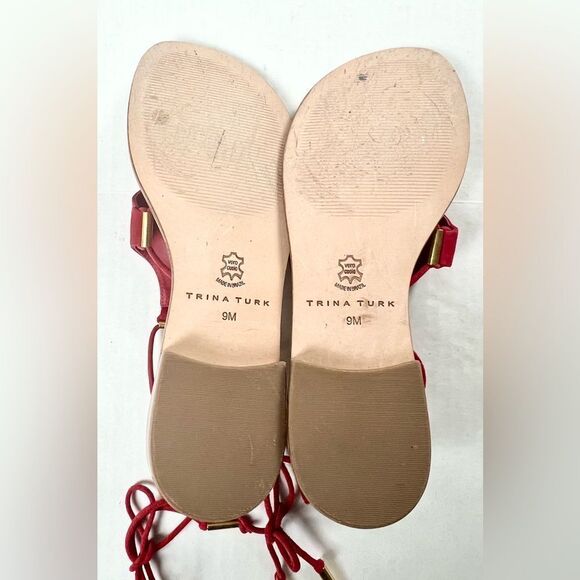 Trina Turk Bayley Suede Sandals - Picture 10 of 10